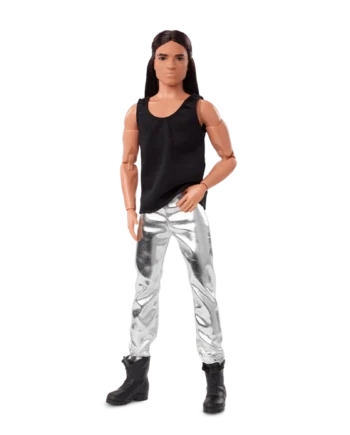 Barbie Looks Doll (Ken Doll Long Brunette Hair)