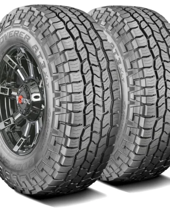 Pair of 2 (TWO) Cooper Discoverer AT3 XLT LT 285/60R20 125/122S E 10 Ply A/T All Terrain Tires