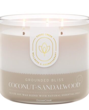 Coconut & Sandalwood Aromatherapy 3-Wick Candle