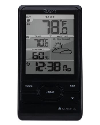 Oregon Scientific Wireless Forecast Weather Station, Black