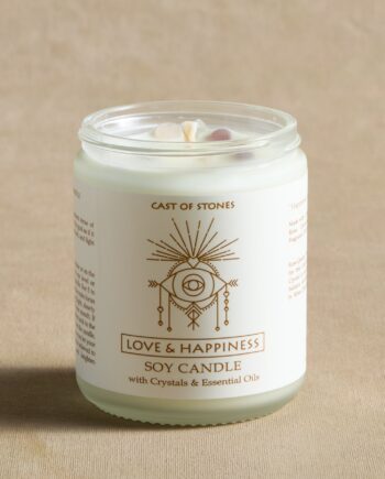 Cast of Stones Crystal Candles