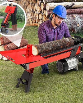Heavy Duty 7 Tons Electric Hydraulic Log Splitter Machine