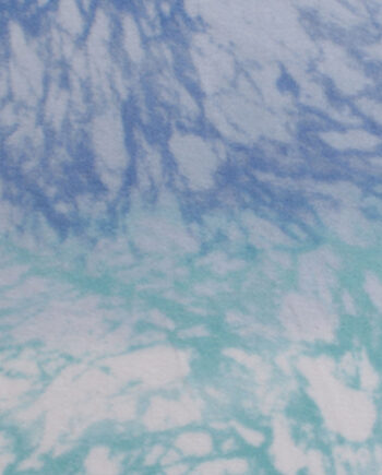 Endless Summer Blue Tie Dye Anti Pill Fleece Fabric