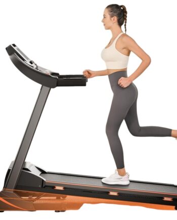 Home Treadmill 0-15% Incline 3HP Folding Bluetooth 300lbs