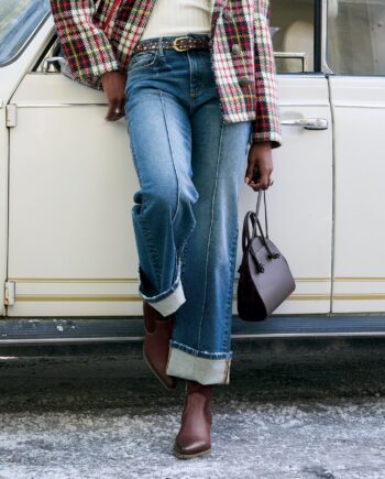 Stacy Vintage Pintuck Jeans