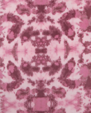 Rose Tie Dye Blend Anti Pill Fleece Fabric