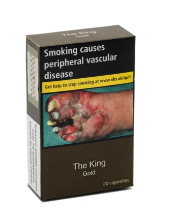 The King Gold King Size Cigarettes